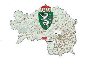 Karte von Bioenergie in der Steiermark